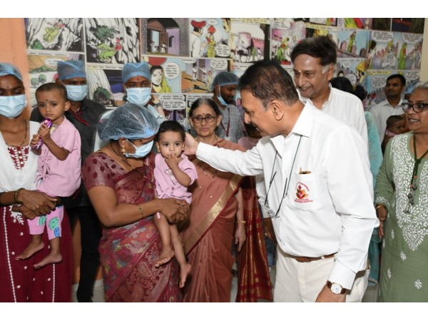 Sri Sathya Sai Sanjeevani Hospitals marks 30,000 paediatric heart surgeries through the "Gift of Life" program, all provided free of cost