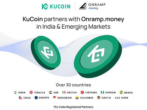 KuCoin Partners with Onramp Money in India & Emerging Markets | FIU-India Registered Partners