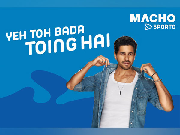 Macho Sporto introduces Bollywood Youth Icon Sidharth Malhotra as its new brand ambassador with a new campaign