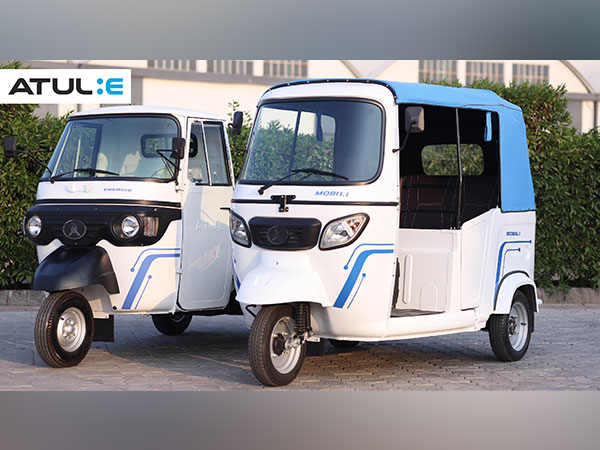 Atul Greentech L5 Electric Vehicles: Passenger variant - Mobili and Cargo variant - Energie