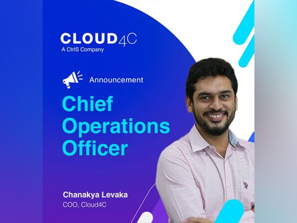 Chanakya Levaka, Key Executive Leading Cloud4C's Business Ops, Announced as Chief Operating Officer