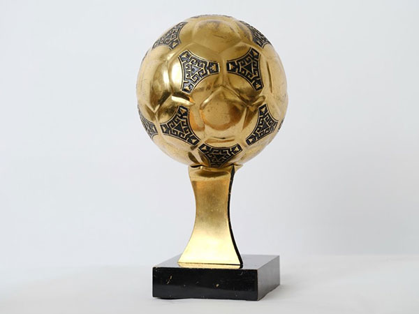 Diego Maradona's Adidas Golden Ball Trophy, Awarded For Best Player At The 1986 FIFA World Cup In Mexico To Go Up For Auction