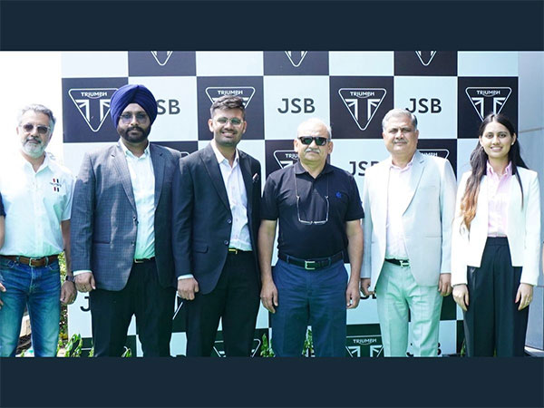 Rakesh Sharma unveils Triumph Dwarka Showroom with JSB Group