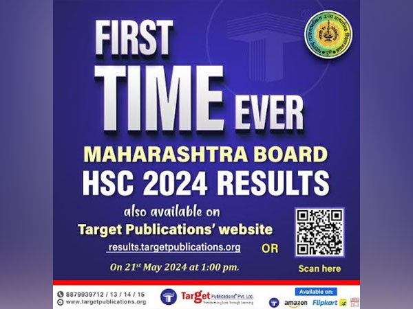 First time ever Maharashtra Board HSC 2024 results also available on Target Publications