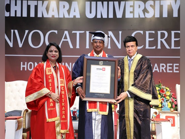 Recognizing Excellence: Chitkara University Bestows Honorary Doctorate on Dr. Arvind Lal for Healthcare Innovation