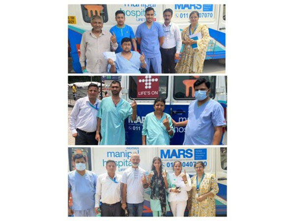 Manipal Hospital, Dwarka facilitates patient voting to strengthen democracy