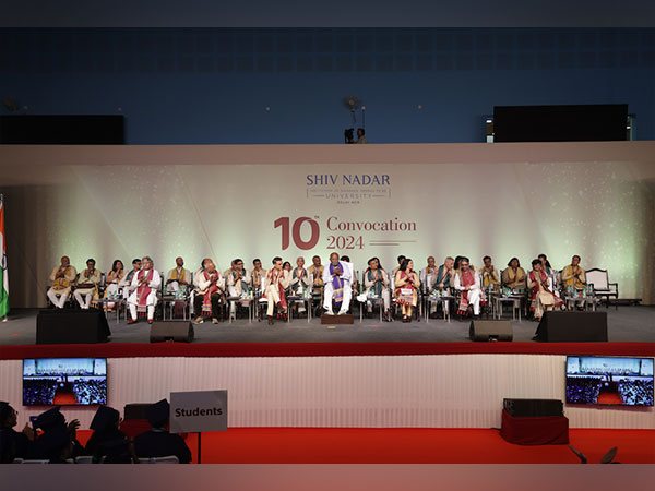 Shiv Nadar Institution of Eminence Celebrates Excellence with Its 10th Convocation Ceremony