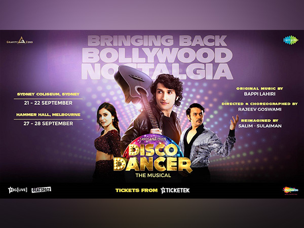 Saregama Live's Popular Theatrical 'Disco Dancer - The Musical' Will Dazzle Its Way to Australia for the First Time Ever