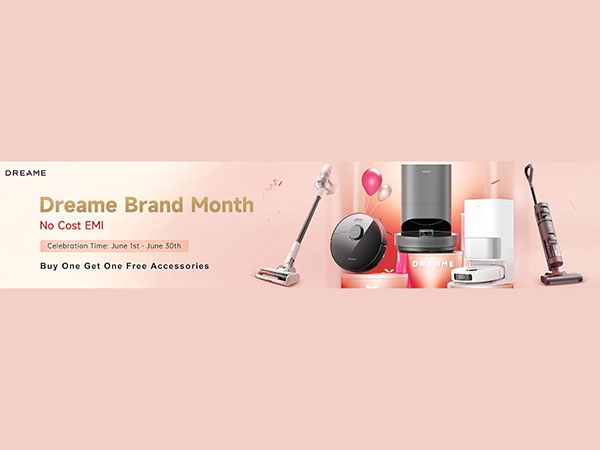 Dreame Announces Brand Month Sale on Amazon with Up to 59 per cent Off Smart Cleaning Solutions