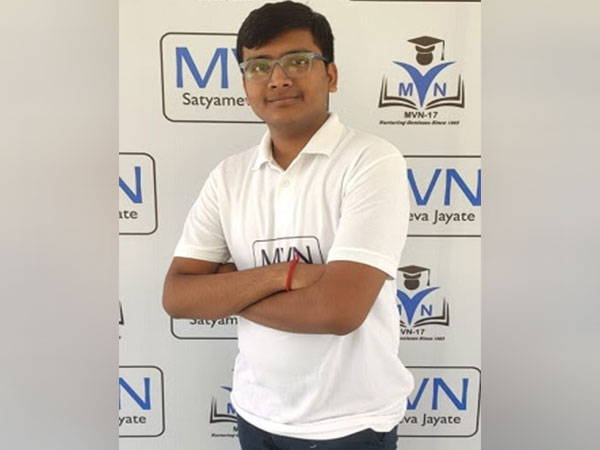 Ansh Agrawal of MVN School, Sector 17 Faridabad, secured 129 All India Rank (AIR) in the IIT-JEE Advanced 2024 examination