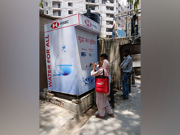 HSBC India with The Social Lab (TSL) and United Way Mumbai installs water kiosks to provide safe drinking water across five cities