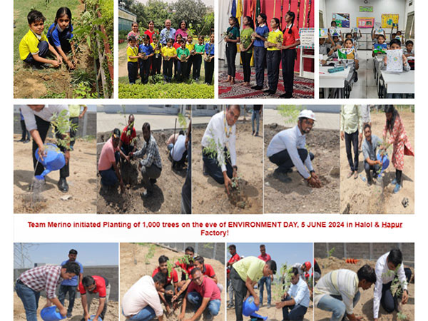 Merino's Environmental Ode on World Environment Day Extends with Plantation Drives in Hapur & Halol
