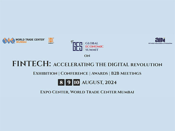 The 9th edition of the Global Economic Summit, themed "FinTech: Accelerating the Digital Revolution," will be held in Mumbai from August 8-10, 2024.