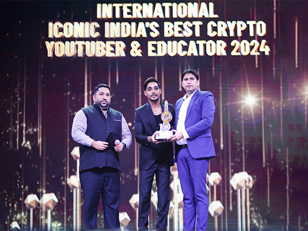 Global Rashid Receives Best Crypto YouTuber & Educator at International Iconic Awards 2024