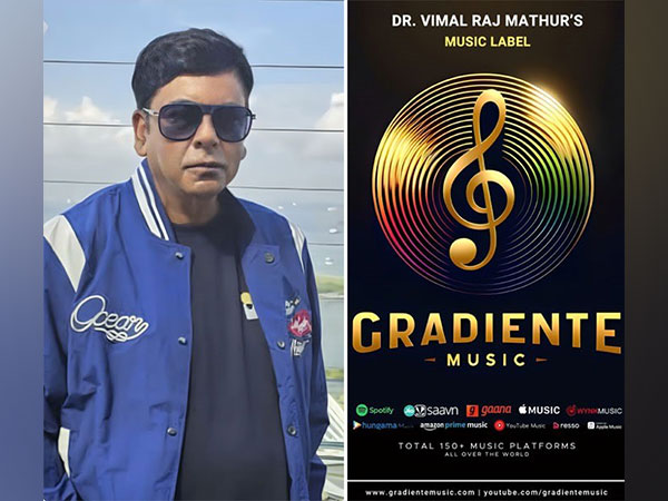 Dr Vimal Raj Mathur launches music company "Gradiente Music" which will expand work nationally and internationally