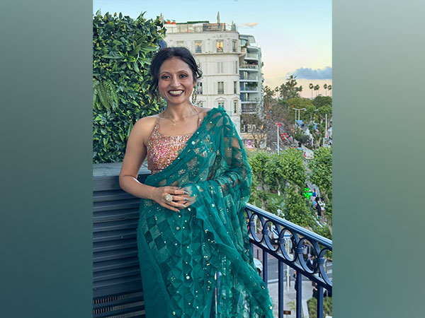 Sustainable Glamour: Priyanka Raajiv Dresses Auroshikha Dey for Cannes Red Carpet