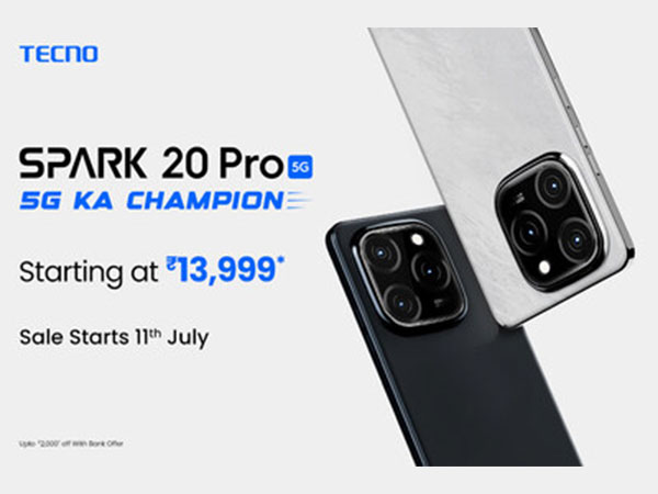 TECNO SPARK 20 Pro 5G is Launching Today