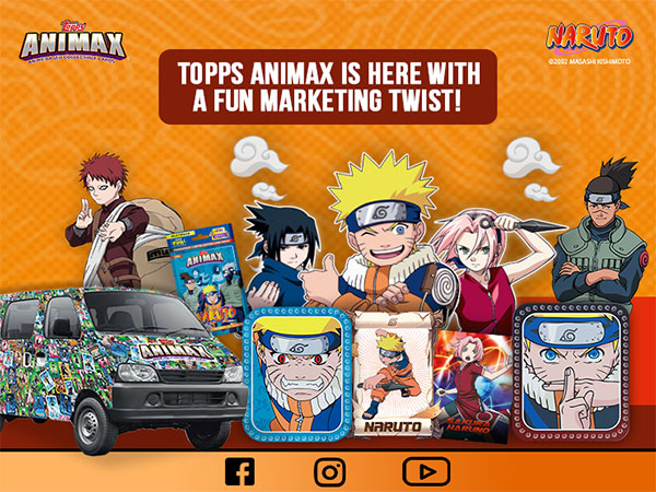 Topps Animax Debuts in India with an Electrifying Shinobi Army Meetup ...