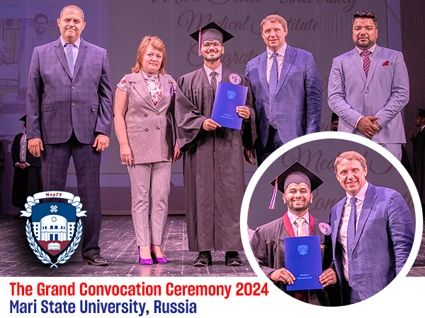 Mari State University's Grand Convocation Ceremony