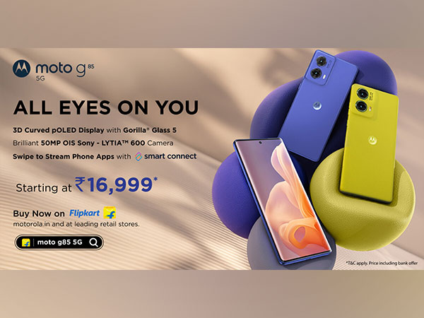 moto g85 5G goes on Sale at an effective price of Rs. 16,999*