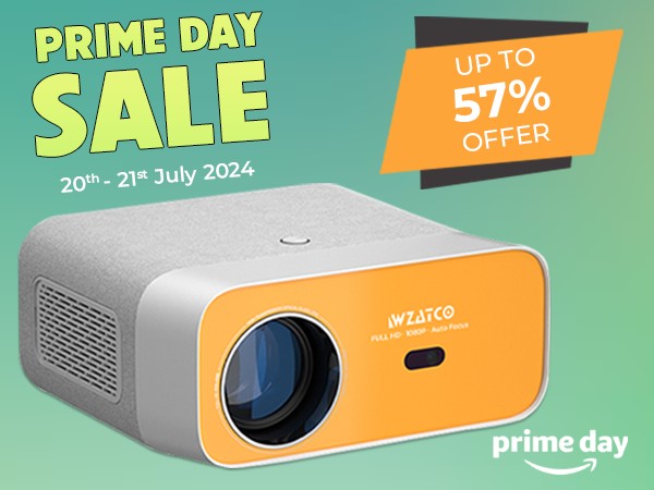 Zeblaze LLP's Amazon Prime Day Deals on Wzatco and Wanbo Projectors