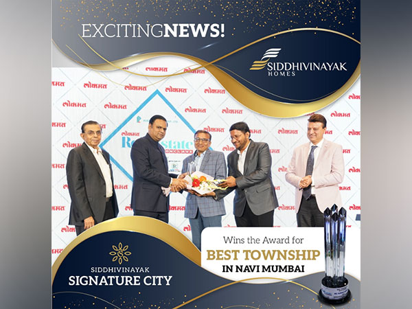 Siddhivinayak Homes Wins Prestigious Lokmat Real Estate Conclave 2024 Award for Best Township in Navi Mumbai