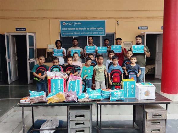 Ajitesh Kumar Badyal and volunteers bring joy and support to children at Ved Bal Niketan Orphanage