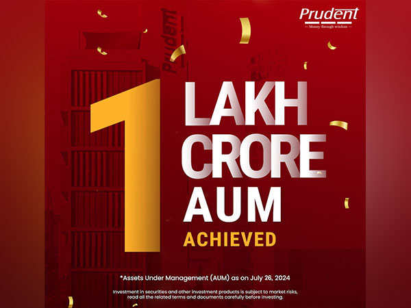 Prudent has crossed 1 Lakh Crore AUM Milestone