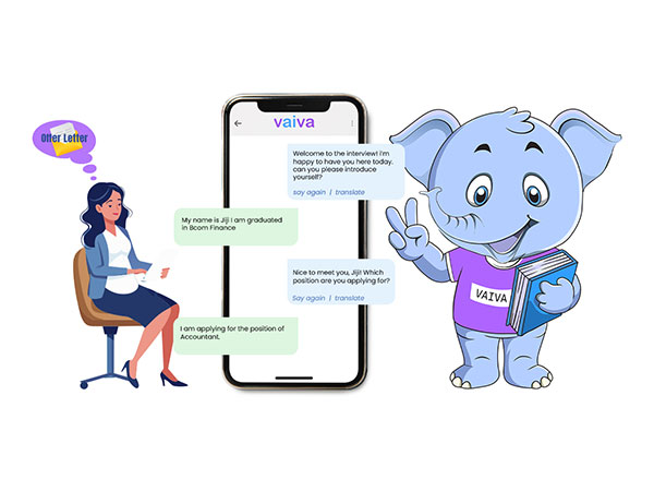 AI mobile app Vaiva offers free mock interview practice to job seekers