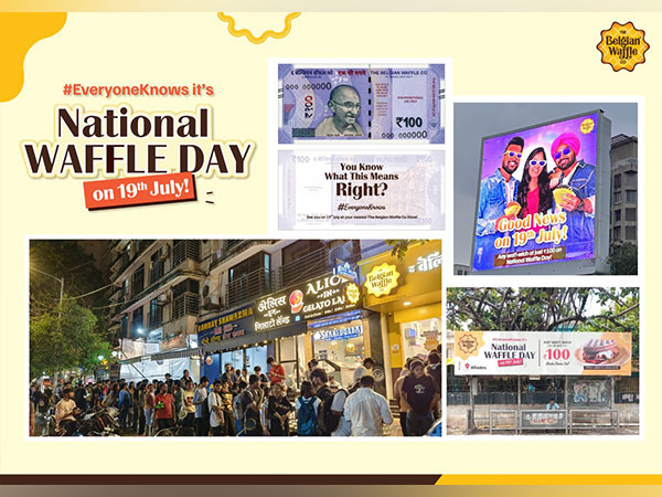 The National Waffle Day created a huge buzz & traffic across all stores of The Belgian Waffle Co on 19th July