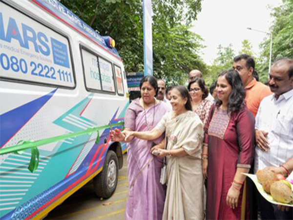 Manjula Aravinda Limbavali and Dr Niharika inaugurate Manipal Ambulance Response Services (MARS) 24/7 ambulance service