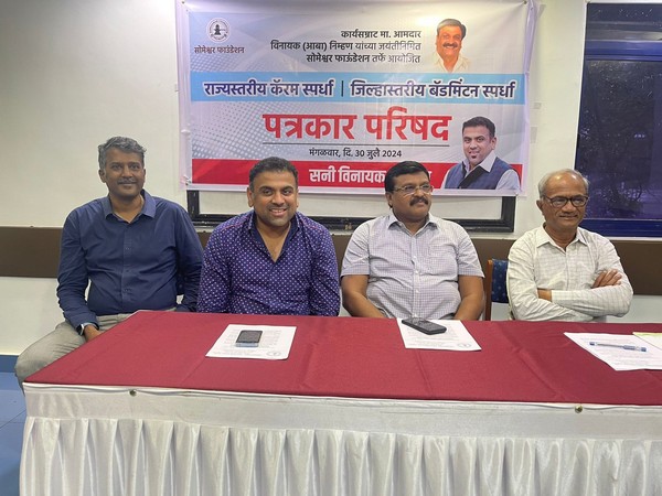 Press Conference at Patrakar Parishad by Someshwar Foundation & Kreeda Jagruti with Sunny Vinayak Nimhan, Bharat Desalda, Pratap Jadhav