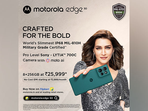 motorola edge 50 goes on sale at Rs 25,999*