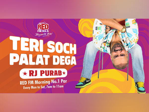 Red FM Announced RJ Purab as the New Voice of Delhi's Morning No. 1 Show