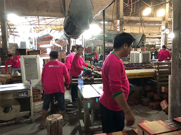 KPG Roof tiles in production in the chinese unit