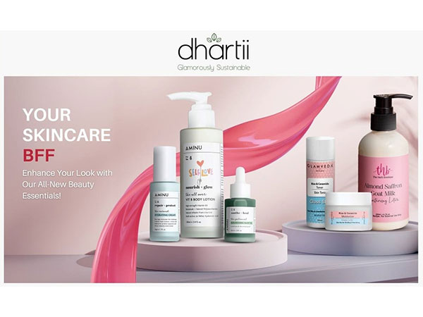 dhartii Launches New Beauty & Skincare Category to Promote Ethical and Sustainable Living