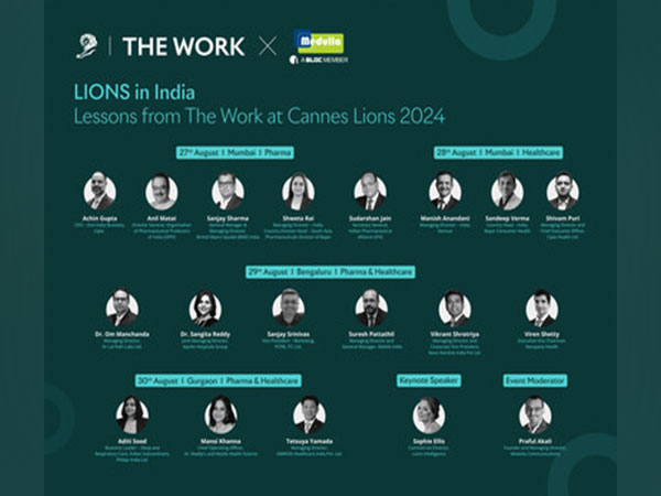 Speakers at LIONS in India, Lessons from The Work at Cannes Lions 2024