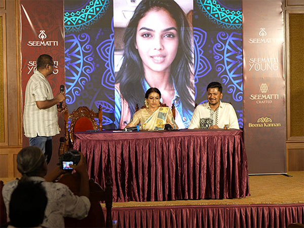 Isha Ravi is Now the New Face of Seematti; Historic Announcement by Beena Kannan, CEO Seematti Textiles