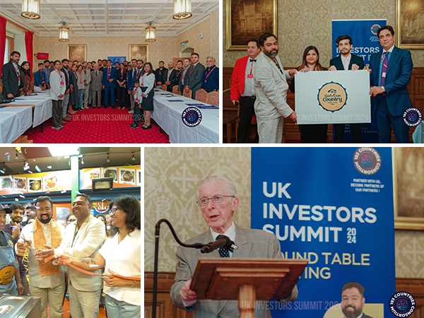 UK Investors Summit 2024 & God's Own Country Restaurant London Inaugurated