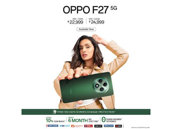 OPPO India launches F27 5G today