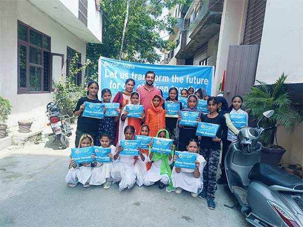 IYDF and Sunshine Yoga Collaborate to Bring Warmth and Support to Khairabad's Underprivileged Schoolchildren