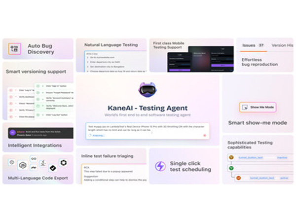 KaneAI is the software testing industry's first GenAI-powered test studio, designed to transform how teams create, manage, and execute tests.