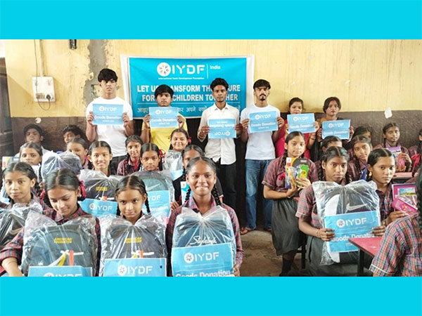 IYDF and Full Clean Dry Cleaning Service Partner to Support Students of Madhav Vidyaniketan School