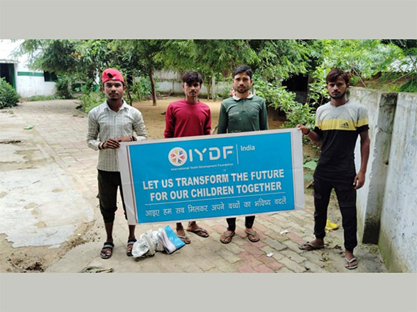 IYDF and Karan Dry Cleaning Join Forces to Bring Warmth and Care to Tejwapur's Children