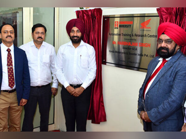 'Honda Professional Automotive Training & Research Centre' at Chandigarh University.