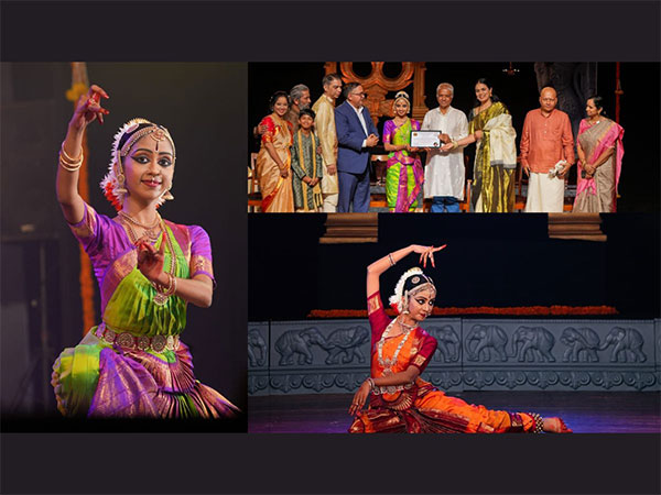 Kum. Sthuti D'sa performs her Bharatanatyam Rangapravesha at JSS Auditorium, Jayanagar, on Saturday, 24th August 2024.