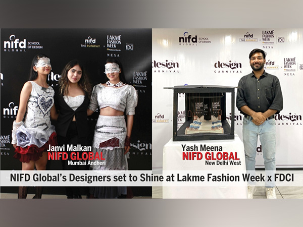 Janvi Malkan and Yash Meena selected to represent NIFD Global at Lakme Fashion Week x FDCI