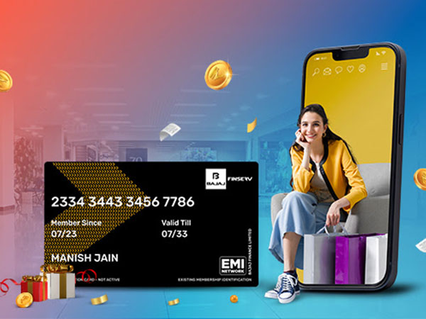 'Shop more, worry less with the Bajaj Finserv Insta EMI Card!'