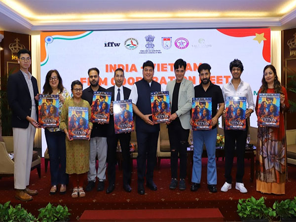 Sarvesh Goel Unveils Poster for "Love in Vietnam" at Namaste Vietnam Festival