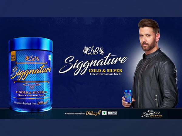 Hrithik Roshan Unveils DB Siggnature's Luxurious Gold and Silver Cardamom Seeds in Stunning New Ad